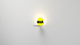 Koncept - GRW-S-MWT-CB1-PI - LED Wall Sconce - Gravy - Matte White, Charlie Brown
