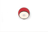 Koncept - GRW-S-MBK-MRD-PI - LED Wall Sconce - Gravy - Metallic Black, Matte Red
