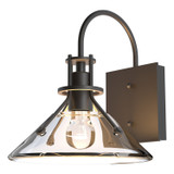 Hubbardton Forge - 302709-SKT-14-ZM0673 - One Light Outdoor Wall Sconce - Henry - Coastal Oil Rubbed Bronze