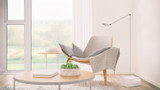Koncept - AR2001-WHT-FLR - LED Floor Lamp - Mosso - White