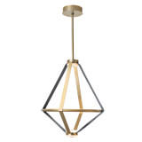 Hubbardton Forge - 401321-LED-MULT-86-LK-AR - Aspen Large LED Lantern - Aspen - Modern Brass