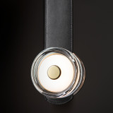 Hubbardton Forge - 401315-LED-STND-86-LK-PG - Snaps Medium LED Pendant - Snaps - Modern Brass