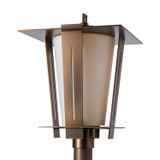 Hubbardton Forge - 342026-SKT-75-GG0884 - Linea Outdoor Lantern Post Light - Linea - Coastal Bronze