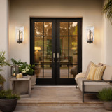 Hubbardton Forge - 302049-SKT-77-YR0729 - Arc Large Outdoor Sconce - Arc - Coastal Dark Smoke