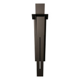 Hubbardton Forge - 302026-SKT-14 - Linea Large Outdoor Sconce - Linea - Coastal Oil Rubbed Bronze