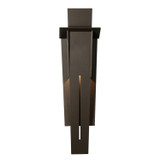 Hubbardton Forge - 302024-SKT-77 - Linea Small Outdoor Sconce - Linea - Coastal Dark Smoke