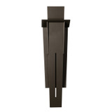 Hubbardton Forge - 302024-SKT-77 - Linea Small Outdoor Sconce - Linea - Coastal Dark Smoke