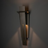 Hubbardton Forge - 302024-SKT-77 - Linea Small Outdoor Sconce - Linea - Coastal Dark Smoke