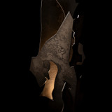 Hubbardton Forge - 241205-SKT-07 - Lattice Torchiere - Fracture - Dark Smoke