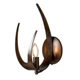 Hubbardton Forge - 204072-SKT-LFT-05 - Caribou 1-Light Sconce - Caribou - Bronze