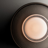 Hubbardton Forge - 201086-LED-14-05-ZM0874 - Focal Small Sconce/Flush Mount - Focal - Oil Rubbed Bronze