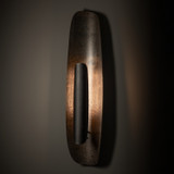 Hubbardton Forge - 201067-LED-10-44 - Shield Large Sconce - Shield - Black