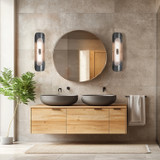 Hubbardton Forge - 201065-LED-10-44-FD0889 - Shield Small Sconce - Shield - Black