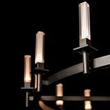 Hubbardton Forge - 131621-SKT-MULT-14-FD0886 - Windsor 16-Light Chandelier - Windsor - Oil Rubbed Bronze