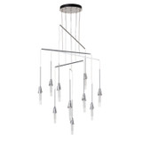 Hubbardton Forge - 131166-SKT-STND-85-WC0821 - Lilium 10-Light Mobile Pendant - Lilium - Sterling