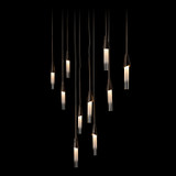 Hubbardton Forge - 131165-SKT-STND-07-WC0821 - Lilium 10-Light Linear Pendant - Lilium - Dark Smoke