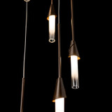 Hubbardton Forge - 131163-SKT-STND-05-WC0821 - Lilium 5-Light Round Pendant - Lilium - Bronze
