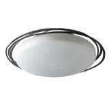 Hubbardton Forge - 122112-LED-14-GG0437 - Nova Large LED Flush Mount - Nova - Oil Rubbed Bronze