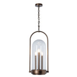Hubbardton Forge - 365213-SKT-75-II0826 - Davis Outdoor Lantern - Davis - Coastal Bronze