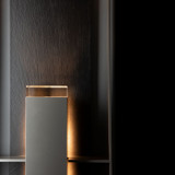 Hubbardton Forge - 302669-SKT-78-SL-ZM0851 - Shadow Box Extra Tall w/Slate Dark Sky Friendly Outdoor Sconce - Shadow Box - Coastal Burnished Steel