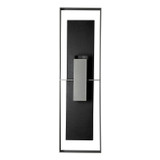Hubbardton Forge - 302669-SKT-78-SL-ZM0851 - Shadow Box Extra Tall w/Slate Dark Sky Friendly Outdoor Sconce - Shadow Box - Coastal Burnished Steel