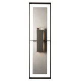 Hubbardton Forge - 302668-SKT-14-78-ZM0851 - Shadow Box Extra Tall Dark Sky Friendly Outdoor Sconce - Shadow Box - Coastal Oil Rubbed Bronze