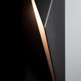 Hubbardton Forge - 302042-SKT-RGT-80 - Carbon Small Outdoor Sconce - Carbon - Coastal Black