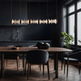 Hubbardton Forge - 139975-LED-STND-14 - Cairn Linear LED Pendant - Cairn - Oil Rubbed Bronze