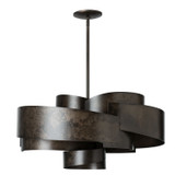 Hubbardton Forge - 132117-SKT-MULT-07 - Zen Pendant - Zen - Dark Smoke