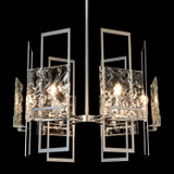 Hubbardton Forge - 131552-SKT-MULT-85-ZM0836 - Geo 6-Light Pendant - Geo - Sterling
