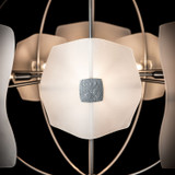 Hubbardton Forge - 131503-SKT-MULT-85-FD0852 - Astra Orb Large Pendant - Astra - Sterling