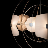 Hubbardton Forge - 131503-SKT-MULT-85-FD0852 - Astra Orb Large Pendant - Astra - Sterling