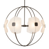 Hubbardton Forge - 131500-SKT-MULT-07-FD0835 - Astra Orb Small Pendant - Astra - Dark Smoke