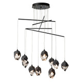 Hubbardton Forge - 131159-SKT-STND-10-BP0754 - Griffin Starburst Pendant - Chrysalis - Black