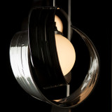 Hubbardton Forge - 131158-SKT-STND-89-GG0711 - Riza 10-Light Mobile Pendant - Riza - Ink