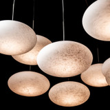 Hubbardton Forge - 131157-SKT-STND-82-GS0818 - Clouds 10-Light Mobile Pendant - Clouds - Vintage Platinum