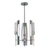 Hubbardton Forge - 131055-SKT-MULT-85-FD0611 - Passage 3-Light Pendant - Passage - Sterling