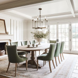 Hubbardton Forge - 101702-SKT-86-WC0821 - Lilium 6-Light Chandelier - Lilium - Modern Brass