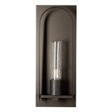 Hubbardton Forge - 302031-SKT-14-GG0781 - Triomphe Medium Outdoor Sconce - Triomphe - Oil Rubbed Bronze