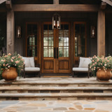 Hubbardton Forge - 302030-SKT-75-II0392 - Triomphe Small Outdoor Sconce - Triomphe - Coastal Bronze