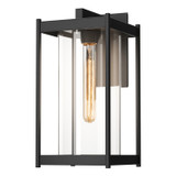 Hubbardton Forge - 302023-SKT-80-ZM0731 - Cela Large Outdoor Sconce - Cela - Coastal Black
