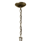 Kichler - 52475CHZ - Four Light Foyer Pendant - Dame - Character Bronze