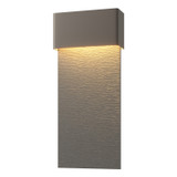 Hubbardton Forge - 302632-LED-77-20 - LED Outdoor Wall Sconce - Stratum - Coastal Dark Smoke
