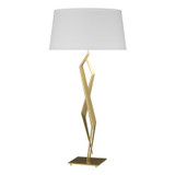 Hubbardton Forge - 272850-SKT-86-SF1815 - Facet Table Lamp - Facet - Modern Brass