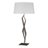 Hubbardton Forge - 272850-SKT-14-SF1815 - Facet Table Lamp - Facet - Oil Rubbed Bronze