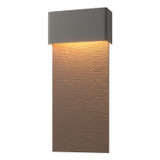 Hubbardton Forge - 302632-LED-20-75 - LED Outdoor Wall Sconce - Stratum - Coastal Natural Iron