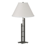 Hubbardton Forge - 268421-SKT-20-SF1755 - Metra Double Table Lamp - Metra - Natural Iron