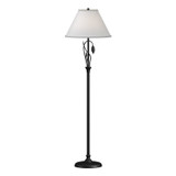 Hubbardton Forge - 246761-SKT-10-SF1755 - Forged Leaves and Vase Floor Lamp - Leaf - Black