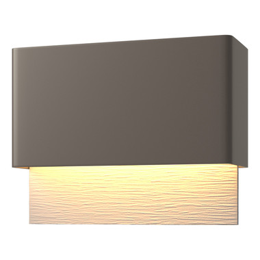 Hubbardton Forge - 302630-LED-77-78 - LED Outdoor Wall Sconce - Stratum - Coastal Dark Smoke