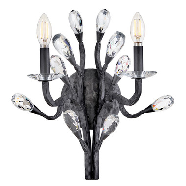 Fredrick Ramond - FR46802BGR - LED Wall Sconce - Eve - Brushed Graphite